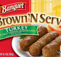 Banquet Brown 'N Serve Turkey Links