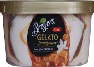 Breyers Gelato Vanilla Caramel