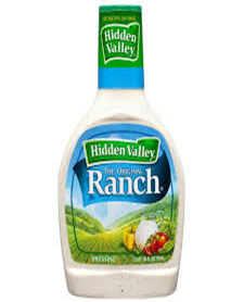 salad dressing ranch hidden valley original