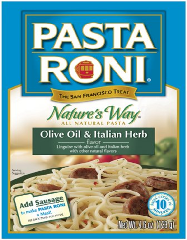 Pasta Roni Olive Oil & Italian Herb Pasta