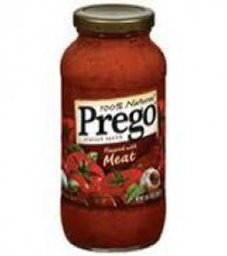 Prego Flavored With Meat Sauce