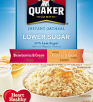 Quaker Lower Sugar Variety Oatmeal